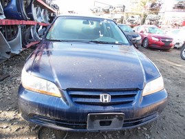 2002 Honda Accord DX Navy Sedan 2.3L AT #A23833